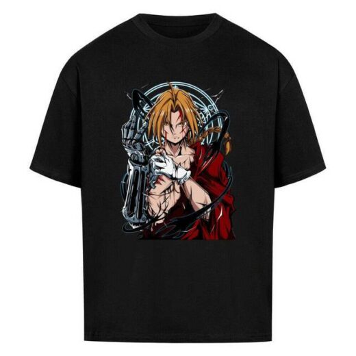 Футболка PrintBro з принтом Y2k Fullmetal Alchemist x Elric