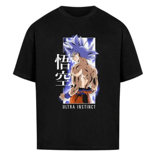 Футболка PrintBro з принтом Y2k Dragonball x Goku x Ultra Instinkt