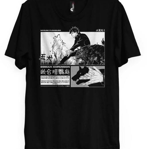 Футболка PrintBro з принтом Y2k Megumi (demon Dogs)