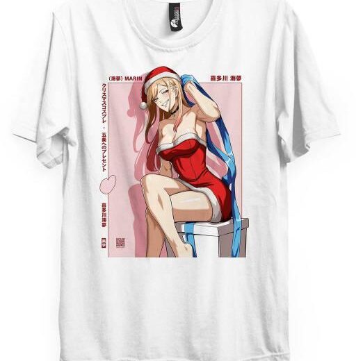Футболка PrintBro з принтом Y2k Marin (gift-wrapped)