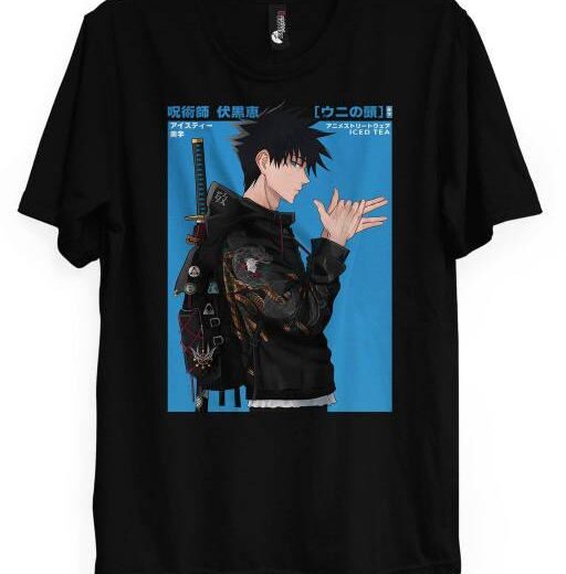 Повсякденна Футболка PrintBro з принтом Megumi (SAMURAI)