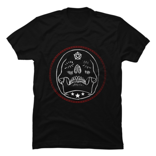 Повсякденна Футболка PrintBro з принтом Sugar Gothic Skulls