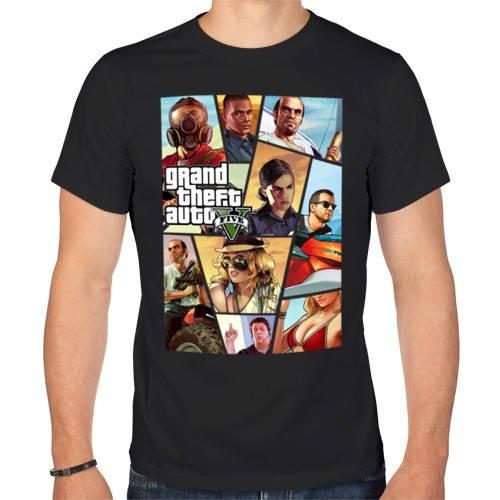 Повсякденна Футболка PrintBro з принтом GTA V