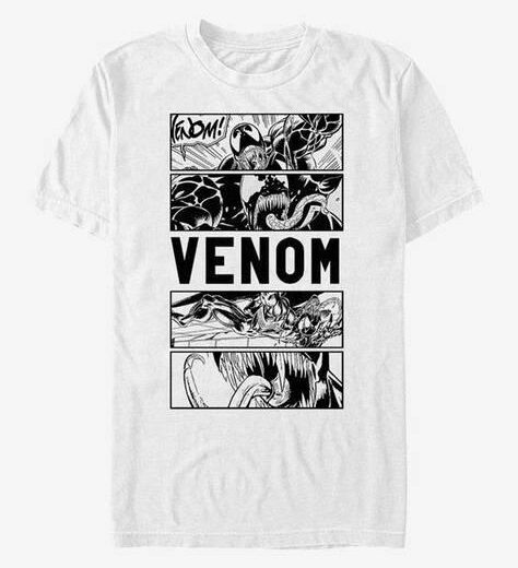 Футболка PrintBro з принтом Фільми Marvel Venom Panels