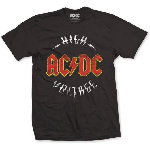 Футболка PrintBro з принтом рок AC/DC