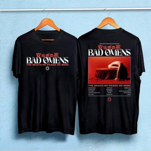 Футболка PrintBro з принтом Bad Omens Band Love Killer 2023