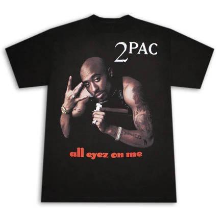 Футболка PrintBro повсякденна Tupac ''all Eyez On Me'' Vintage Look T-shirt