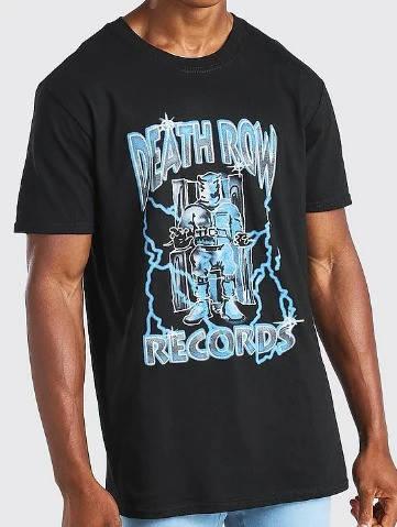Повсякденна Футболка PrintBro Death Row Records Brushed Logo T-shirt