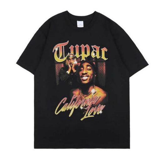 Футболка PrintBro повсякденна Tupac ''california Love'' Vintage Look T-shirt