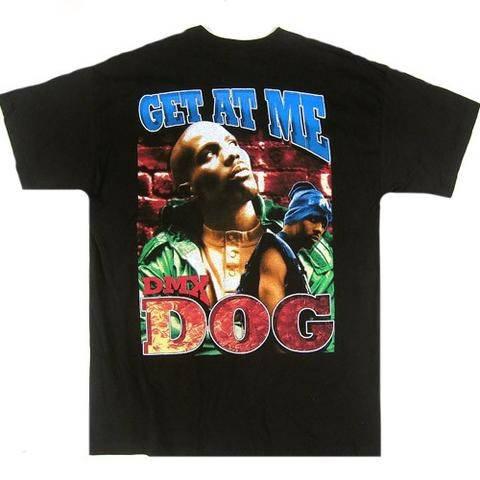 Футболка PrintBro повсякденна DMX Vintage T-shirt Get At Me Dog