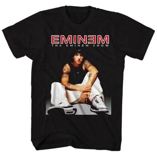 Футболка PrintBro повсякденна Eminem 'The Eminem Show' Vintage T-shirt Black
