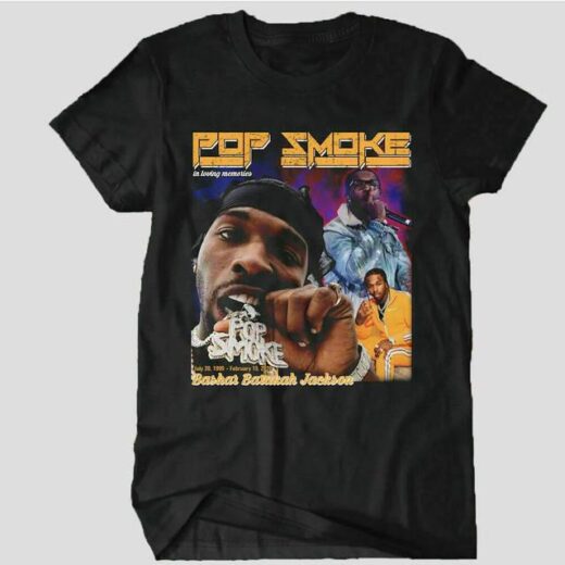 Повсякденна Футболка PrintBro Pop Smoke Vintage Look T-shirt