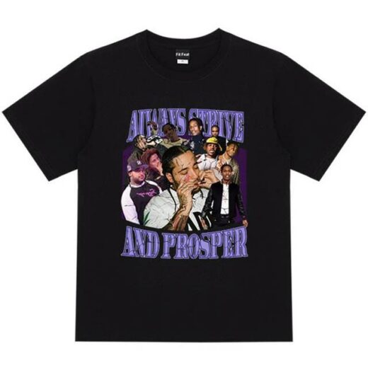 Футболка PrintBro повсякденна A$AP Mob Vintage Look Asap T-shirtp