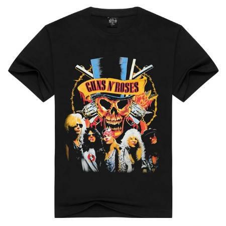Футболка PrintBro повсякденна Guns'n'roses Vintage Look Graphic Tee
