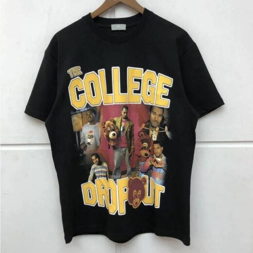 Футболка PrintBro повсякденна Kanye West ''The College Dropout'' Vintage Look T-shirt