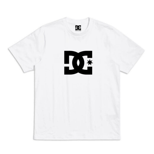 Біла Футболка PrintBro DC Shoes Star Logo унісекс Дисі