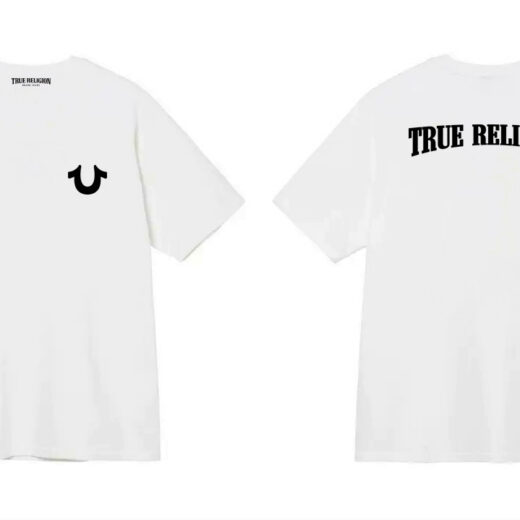 Біла Футболка PrintBro True Religion logo унісекс Тру Реліжн