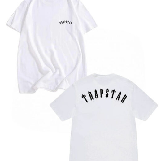 Біла Футболка PrintBro Trapstar Two Sides Logo футболки Трепстар Трепстар унісекс