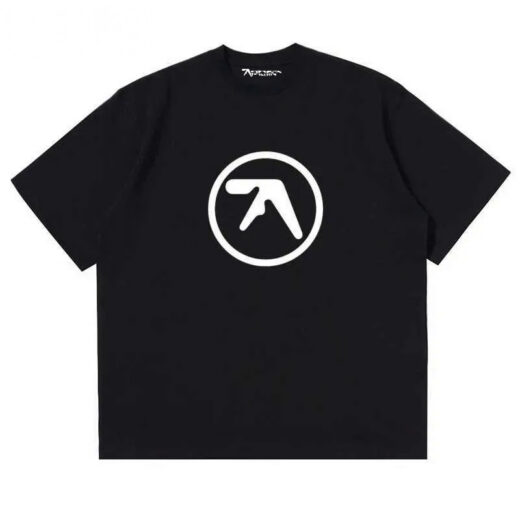 Чорна Футболка PrintBro Aphex Twin Logo унісекс Апекс Твін Апекс Твін