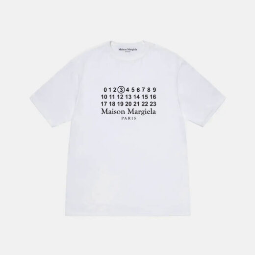 Біла Футболка PrintBro Maison Margiela Logo унісекс Мейсон Марджела