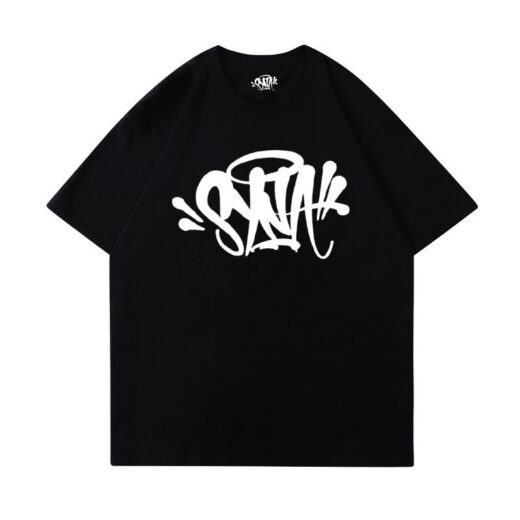 Чорна Футболка PrintBro Syna World Logo унісекс футболки SK8