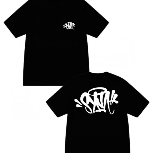 Чорна Футболка PrintBro Syna World Two Sides Logo унісекс футболки SK8