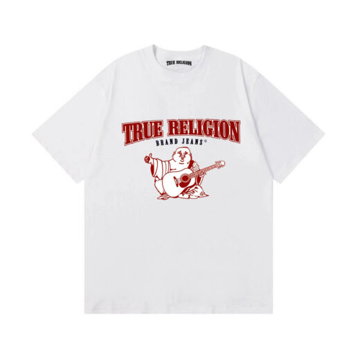 Біла Футболка PrintBro True Religion logo унісекс Тру Реліжн