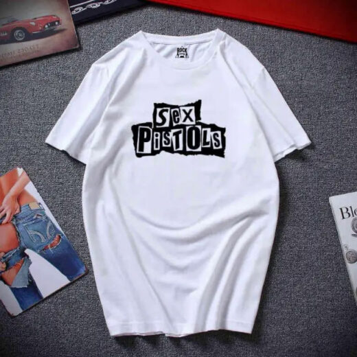 Біла Футболка PrintBro Sex Pistols Classic Logo Секс Пістолс