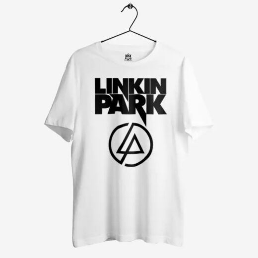 Біла Футболка PrintBro Linkin Park Лінкін Парк білі футболки унісекс