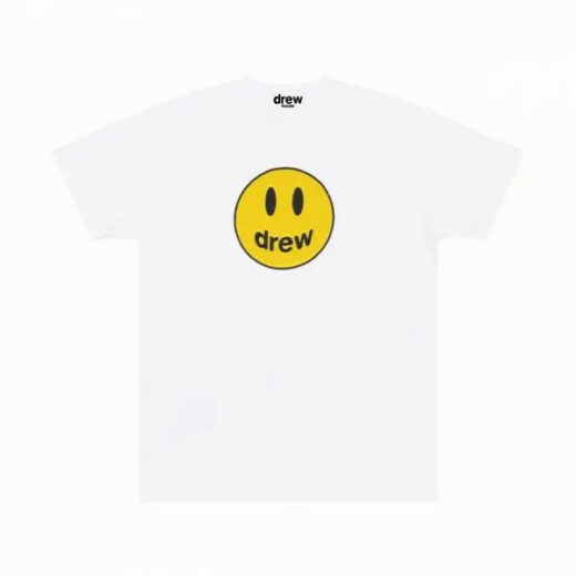Біла Футболка PrintBro Drew House Logo футболки Джастін Бібер унісекс