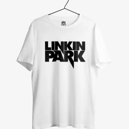 Біла Футболка PrintBro Linkin Park Logo Лінкін Парк футболки унісекс