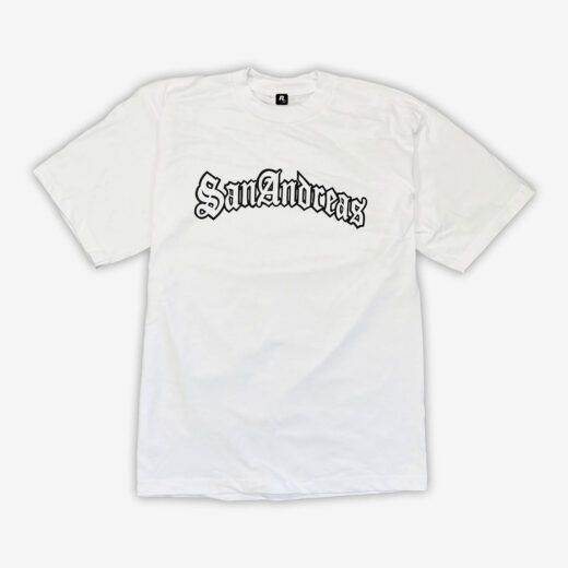 Біла Футболка PrintBro Grand Theft Auto San Andreas футболки ГТА Сан Андреас GTA оригінальна бирка