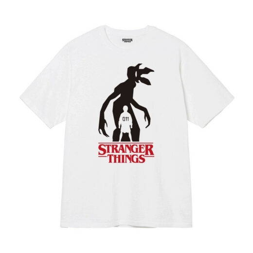 Біла Футболка PrintBro Stranger Things Eleven Art футболки Дуже дивні справи унісекс