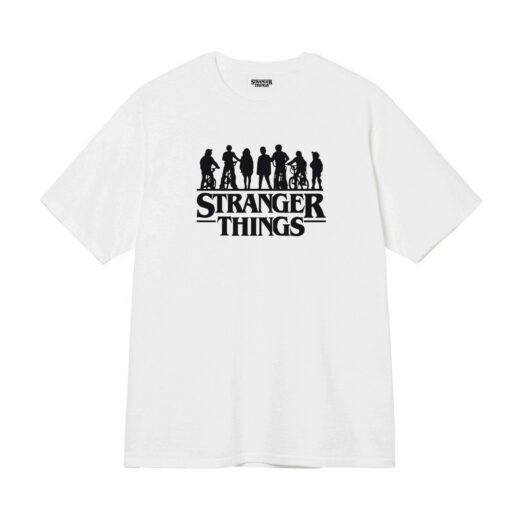 Біла Футболка PrintBro Stranger Things Friends футболки Дуже дивні Справи унісекс
