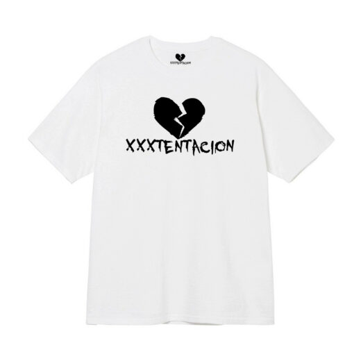 Біла Футболка PrintBro Xxxtentacion чорні футболки унісекс