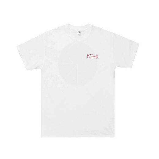 Біла Футболка PrintBro Polar Skate Co Red Logo Футболка PrintBro Полар