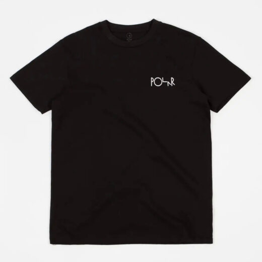 Чорна Футболка PrintBro Polar Skate Co Logo Футболка PrintBro Полар