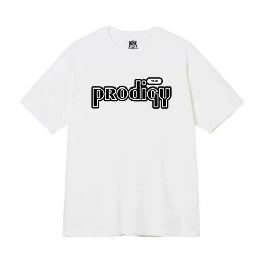Біла Футболка PrintBro Prodigy Old logo унісекс футболки Продіджі