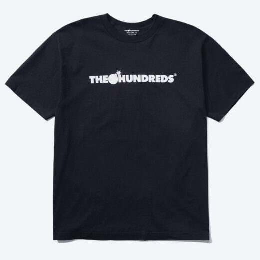 Чорна Футболка PrintBro The Hundreds Logo футболки Хандредс Хендредс унісекс