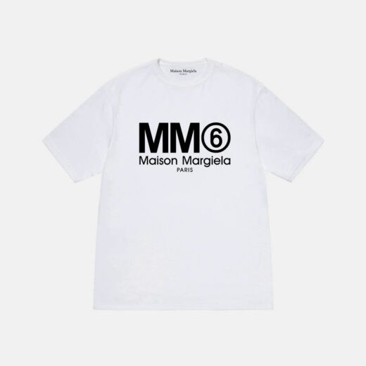 Біла Футболка PrintBro Maison Margiela Logo унісекс Мейсон Марджела