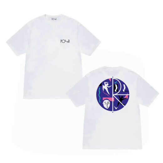 Біла Футболка PrintBro Polar Skate Co Logo Футболка PrintBro Полар унісекс