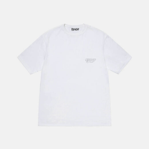 Біла Футболка PrintBro Ripndip Logo футболки Ріпндип унісекс