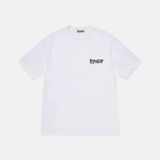 Біла Футболка PrintBro Ripndip Logo футболки Ріпндип унісекс