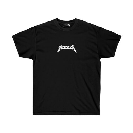 Чорна Футболка PrintBro Yeezus Kanye West Кені Вест Ізус унісекс