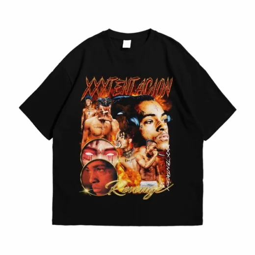 Футболка PrintBro з принтом XXXTENTACION S Чорний Ф Реп001-ч