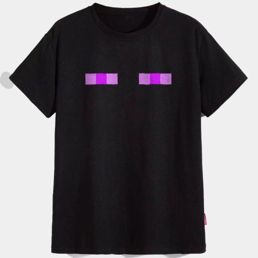 Футболка PrintBro Minecraft Enderman з бавовни PG09185 goodreclama Чорний