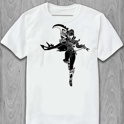Футболка PrintBro Dota 2 Phantom Assassin PG05794 goodreclama Білий