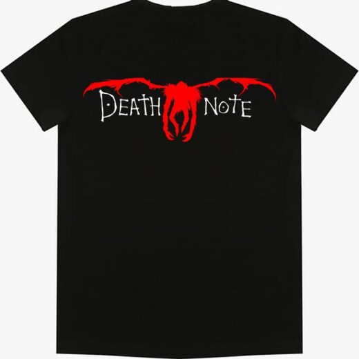 Футболка PrintBro Death Note - Тетрадь смерті PG03721 Чорний
