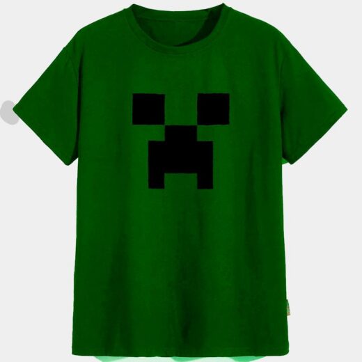 Футболка PrintBro Minecraft Creeper бавовняна PG09184 goodreclama Зелений
