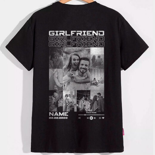 Футболка PrintBro Gerfriend колаж з Вашими фото та написами PG06873 goodreclama Чорний